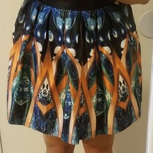 Multi colored skirt
